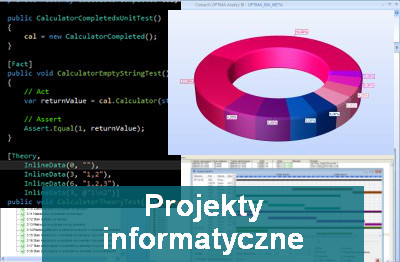 Projekty informatyczne - tworzenie spersonalizowanych aplikacji